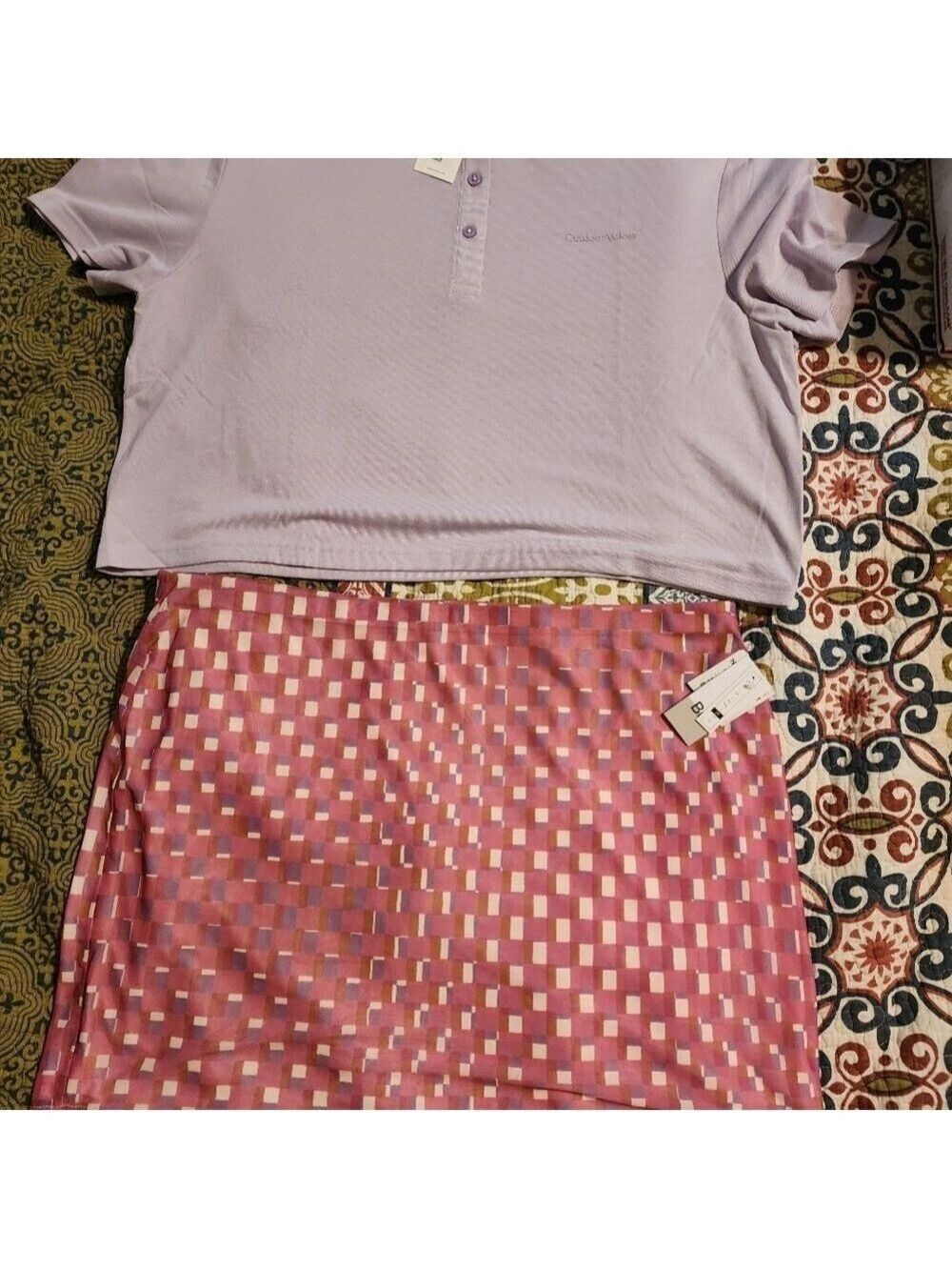 Outfit 2x BP Mini Skirt and outdoor Voices Crop top - Picture 2 of 16